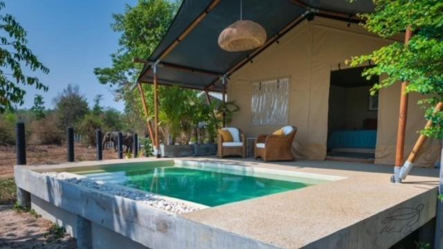 Elephant View Camp Ban Huai Thawai Esterno foto
