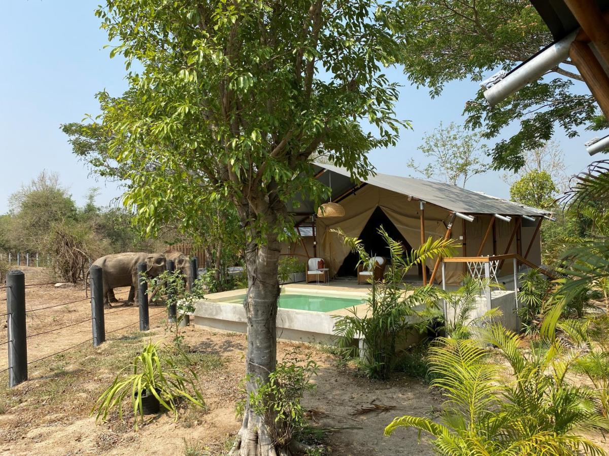 Elephant View Camp Ban Huai Thawai Esterno foto